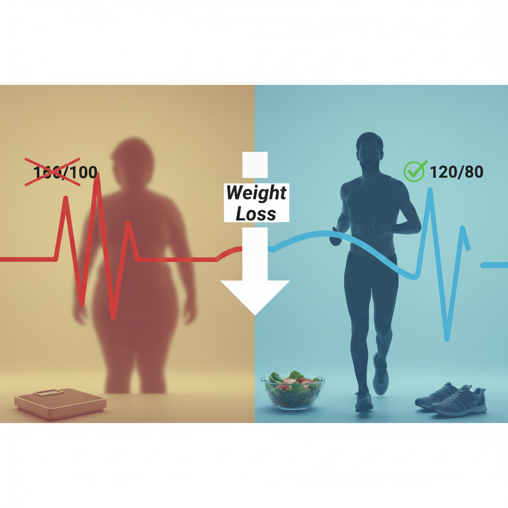 weight loss is the key to managing high blood pressure